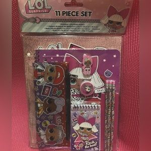 LOL Surprise Diva! 11-Piece Stationary Set School New